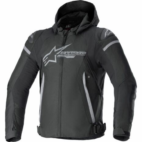 Alpinestars Zaca WP Textiljacke schwarz/dunkelgrau XL Herren