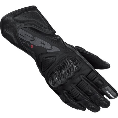 SPIDI STR-6 Damen Lederhandschuh lang schwarz XS Damen