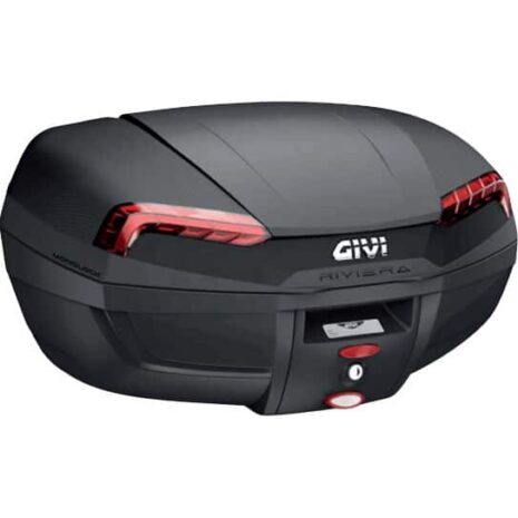 Givi Monolock® Topcase Riviera 46 Liter E46N schwarz/rot