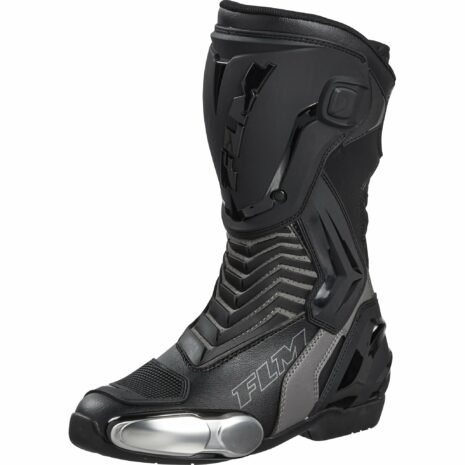 FLM Mandalika Damen Motorradstiefel lang grau 40 Damen