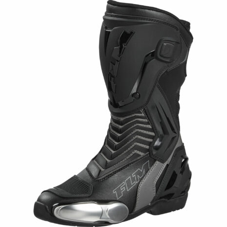 FLM Mandalika Damen Motorradstiefel lang grau 41 Damen