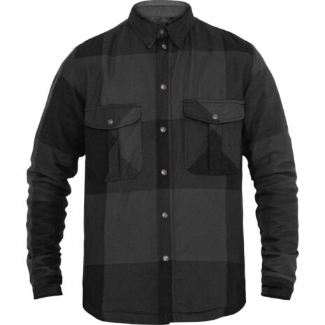 John Doe Motoshirt XTM Big Block grau/schwarz L Herren